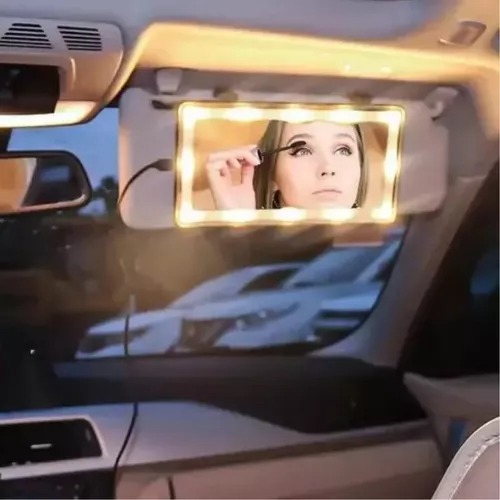 Miniatura 3 de ESPEJO TOCADOR LUZ LED VISERA AUTOMOVI